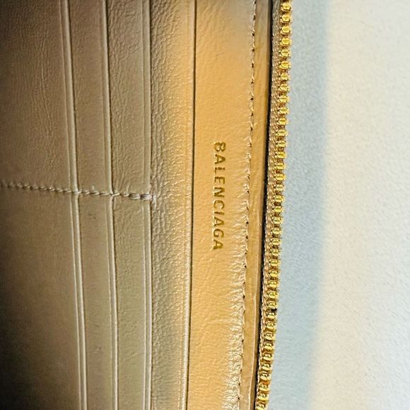 Balenciaga Unused Signature Continental Wallet BB Monogram Coated Canvas w/Dust - Picture 10 of 11